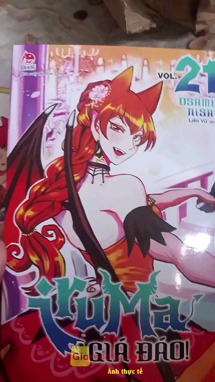 Giảm giá [Mã giảm 3%] Sách Iruma Giá Đáo! - Tập 21 - Tặng Kèm Standee Ivory. Cuốn truyện vừa đẹp mắt lại sáng màu. Còn đc quà nx, giá cả. 