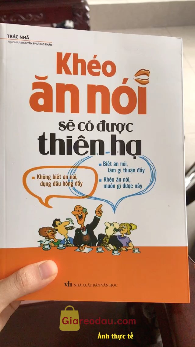 Giảm giá [Mã giảm 30%] Sách Khéo Ăn Nói Sẽ Có Được Thiên Hạ (Tái Bản). Sách ship mất khoảng 3 ngày thôi. Trong mùa dịch mà ship nhanh như thường. 