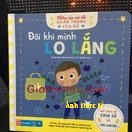 Giảm giá [Mã giảm 34%] Sách lật mở khám phá Nhưng cảm xúc nhỏ quan trọng của bé Đôi Khi Mình Lo Lắng (0-6 tuổi). Sách thiết kế siêu đẹp , màu sắc bắt mắt , nhận hàng mà bất. 