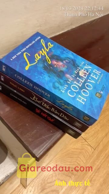 Giảm giá [Mã giảm 27%] Sách Layla – Linh Hồn Bị Đánh Tráo (Colleen Hoover). Sách mới, đẹp, k có seal. Giao hàng nhanh, bọc cẩn thận, đủ bookmark!. 