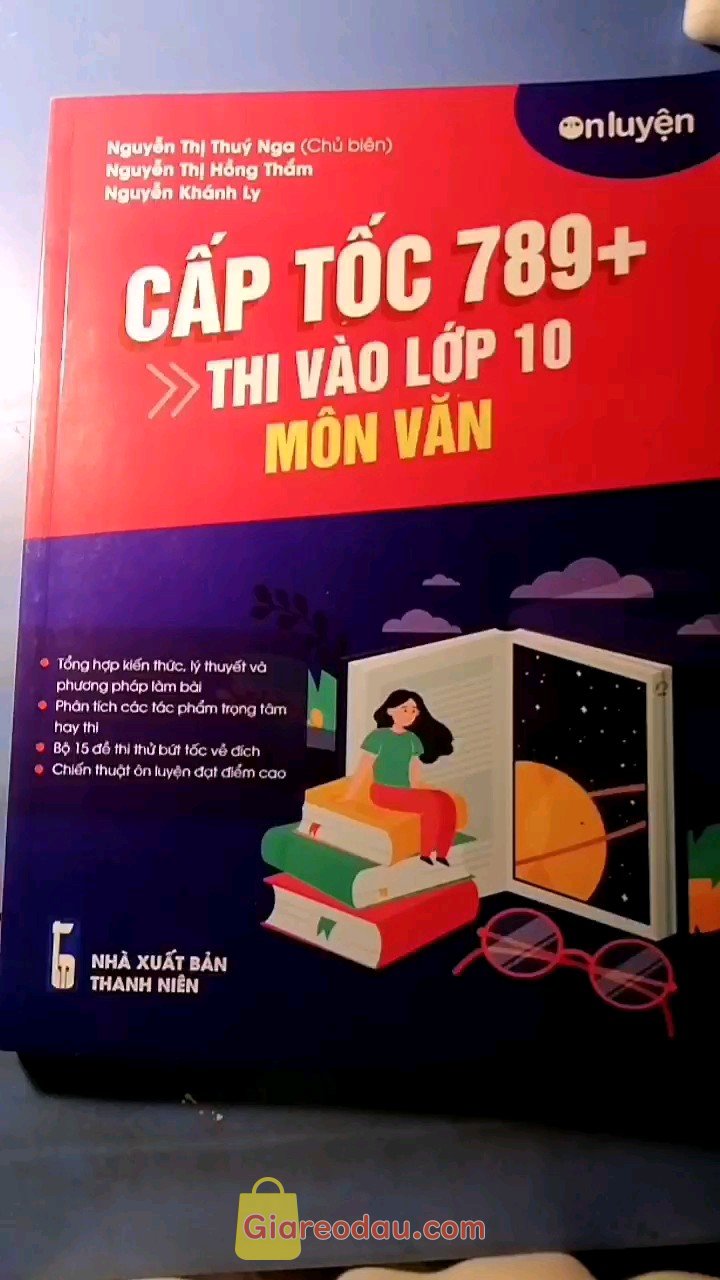Giảm giá [Mã giảm 21%] Sách Lớp 9- Combo Cấp tốc 789+ thi vào 10 môn Văn và Chinh phục 8+ môn Ngữ Văn luyện thi vào 10- Uribook. Nên mua nha. Đầy đủ kiến thức và sách chia ra nhiều phần dễ học.. 