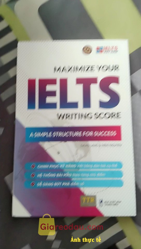 Giảm giá [Mã giảm 50%] Sách Maximize Your Ielts Writing Score. Đã đặt sách tại shop rất nhiều lần và lúc nào cũng thích lắm. 
