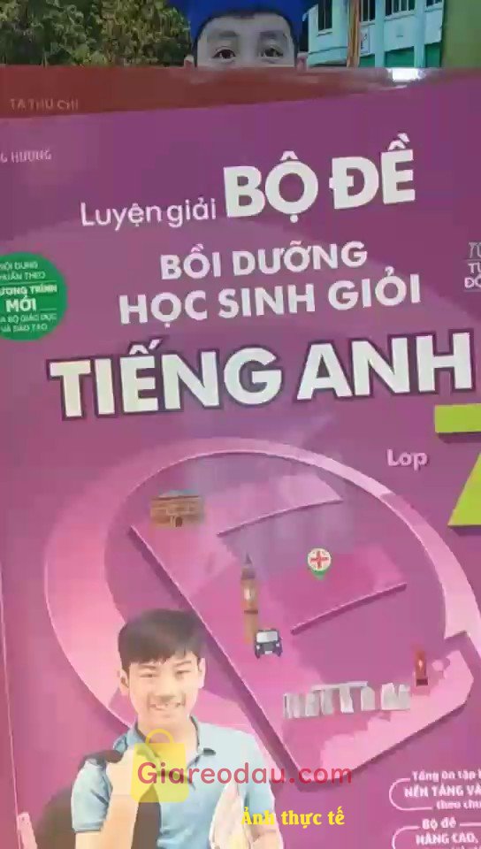 Giảm giá [Mã giảm 22%] Sách Megabook Luyện Giải Bộ Đề Bồi Dưỡng Học Sinh Giỏi Tiếng Anh Lớp 8. Sách đẹp, nội dung hay. Rẻ hơn nhiều mua ở hiệu sách. Giao hàng. 