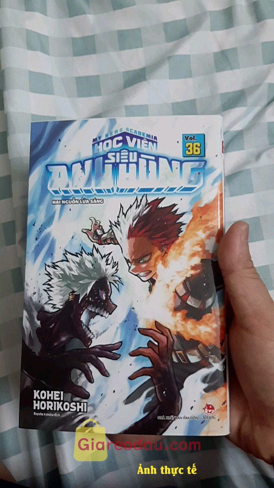 Giảm giá [Mã giảm 3%] Sách My Hero Academia - Học Viện Siêu Anh Hùng - Tập 36: Hai Nguồn Lửa Sáng - Tặng Kèm Bookmark. Giao hàng nhanh, đóng gói sản phẩm kỹ lưỡng, chất lượng sản phẩm. 