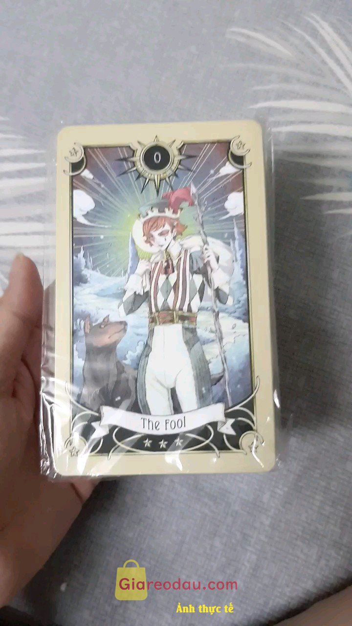 Giảm giá [Mã giảm 20%] Sách MYSTICAL MANGA TAROT (Bộ Bài & Sách Hướng Dẫn). Trời ơi bộ bài xịn quá chừng, các lá cũng được sắp xếp theo. 