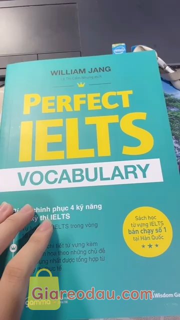 Giảm giá [Mã giảm 25%] Sách Perfect IELTS Vocabulary: Bí Kíp Chinh Phục 4 Kỹ Năng Trong Kỳ Thi IELTS  - William Jang (Tái Bản Mới Nhất). Sách dày dặn, chi tiết nội dung, shop giao hàng nhanh, uy tín sẽ quay. 