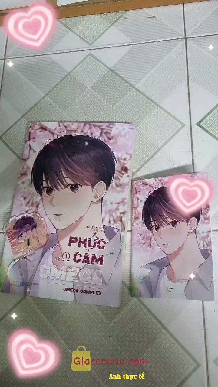 Giảm giá [Mã giảm 20%] Sách Phức Cảm Omega Omega Complex (Tập 1). Xinh lắm luôn, chờ ngày đc cầm quyển này trên tay lâu rồi 🥹🫶. 