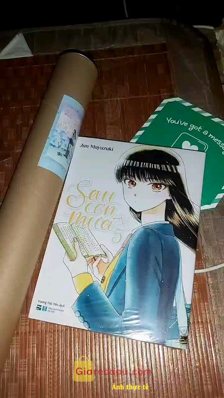 Giảm giá [Mã giảm 5%] Sách Sau Cơn Mưa 5 (Bản Sưu Tầm Kèm Poster). tự tin là một trong những b nhận scm 5 sớm nhất trên sốp pi‼️‼️,. 