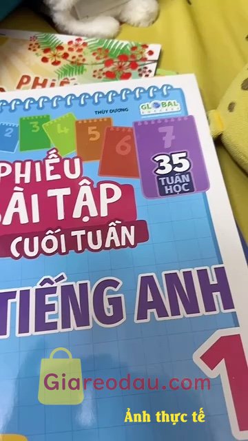 Giảm giá [Mã giảm 14%] Sách Tham Khảo Global Success Phiếu Bài Tập Cuối Tuần Tiếng Anh 1 (35 Tuần Học) MEGABOOK. Sách đẹp rõ nét giao nhanh thanks shop sau lại ủng hộ shop nữa nhé. 
