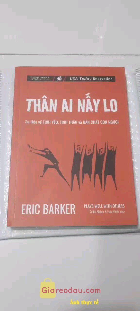 Giảm giá [Mã giảm 35%] Sách Thân Ai Nấy Lo Sự thật về tình yêu - tình thân và bản chất con người. Shop giao hàng như hình. Đúng với mô tả. Bìa sách đẹp. Giá bán rẻ.. 