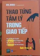Giảm giá [Mã giảm 27%] Sách Thao túng tâm lý trong giao tiếp. Sách in sắc nét rõ ràng. Sách mà có thêm bọc nữa thì tuyệt vời. 