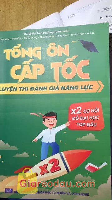 Giảm giá [Mã giảm 25%] Sách - Tổng Ôn Cấp Tốc Luyện Thi Đánh Giá Năng Lực. Gói hàng cẩn thận, giao hàng nhanh. Sách khá đẹp, nội dung đủ các. 