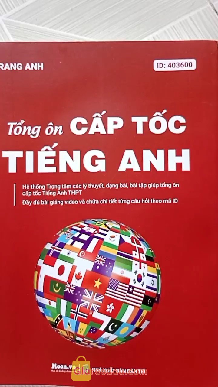 Giảm giá [Mã giảm 50%] Sách tổng ôn cấp tốc tiếng anh luyện thi đánh giá năng lực, ôn thi THPT quốc gia | Me Book. Sách đẹp,đầy đủ thông tin cần thiết để khối 12 ôn thị Thpt. 