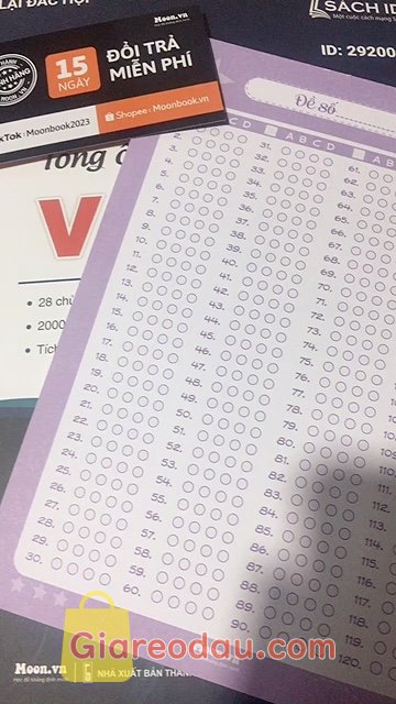 Giảm giá [Mã giảm 33%] Sách Tổng ôn cấp tốc vật lý lớp 12 ôn thi thpt quốc gia 2023 Moonbook. Giao hàng nhanh . Sản phẩm giao đến khách hàng nguyên vẹn . Uy tín. 