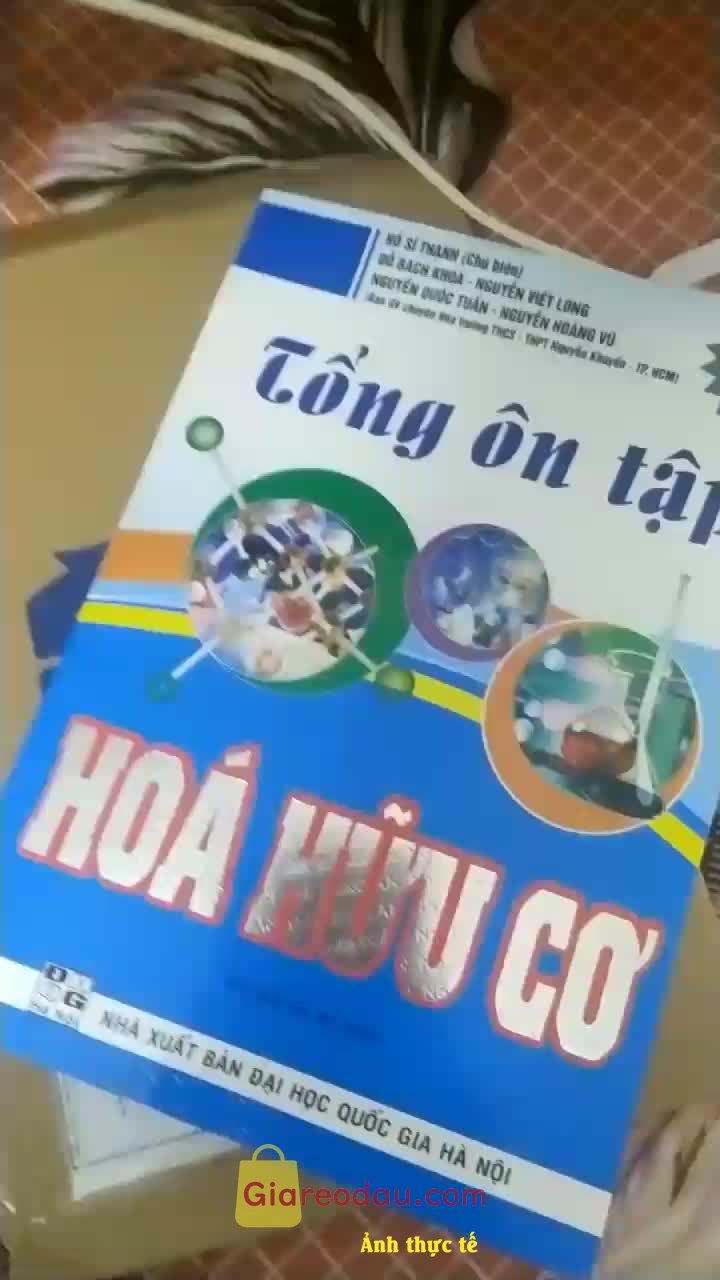 Giảm giá [Mã giảm 20%] Sách Tổng Ôn Tập Hóa Hữu Cơ (Luyện Thi THPT) HA. Giao hàng rất nhanh , sách giao tới không có vấn đề gì , nội dung. 