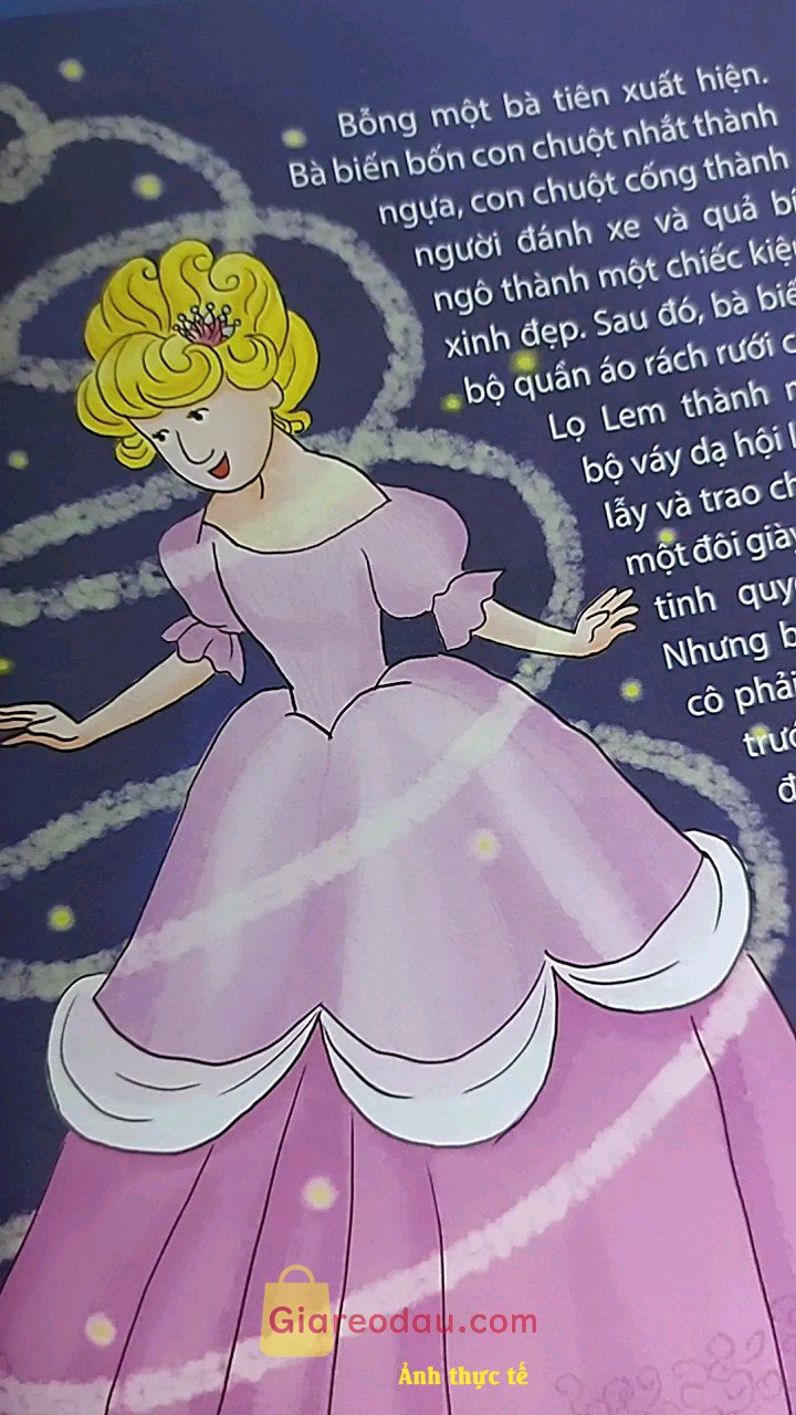 Giảm giá [Mã giảm 35%] Sách Truyện Cổ Tích Thế Giới Song Ngữ Hay Nhất. Sách trông đẹp, in màu. Nội dung có chọn lọc. Shop đóng gói rất. 