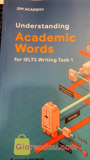 Giảm giá [Mã giảm 5%] Sách Understanding Academic Words for IELTS Writing Task 1 - Từ vựng học thuật trong bài thi Writing Task 1. Sách chất lượng đúng với mô tả, bìa đẹp, bắt mắt, mình đặt. 