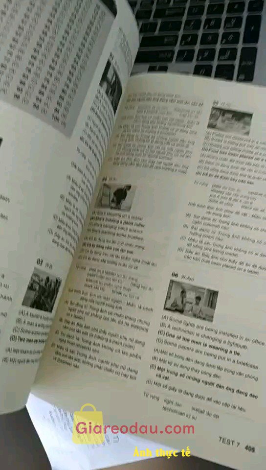Giảm giá [Mã giảm 25%] Sách YBM TOEIC Listening 1000 Vol 1 (YBM Actual Toeic Tests LC 1000). Dành cho người học thi chưngd chỉ toeic mục tiêu500 điểm. Phải thật. 