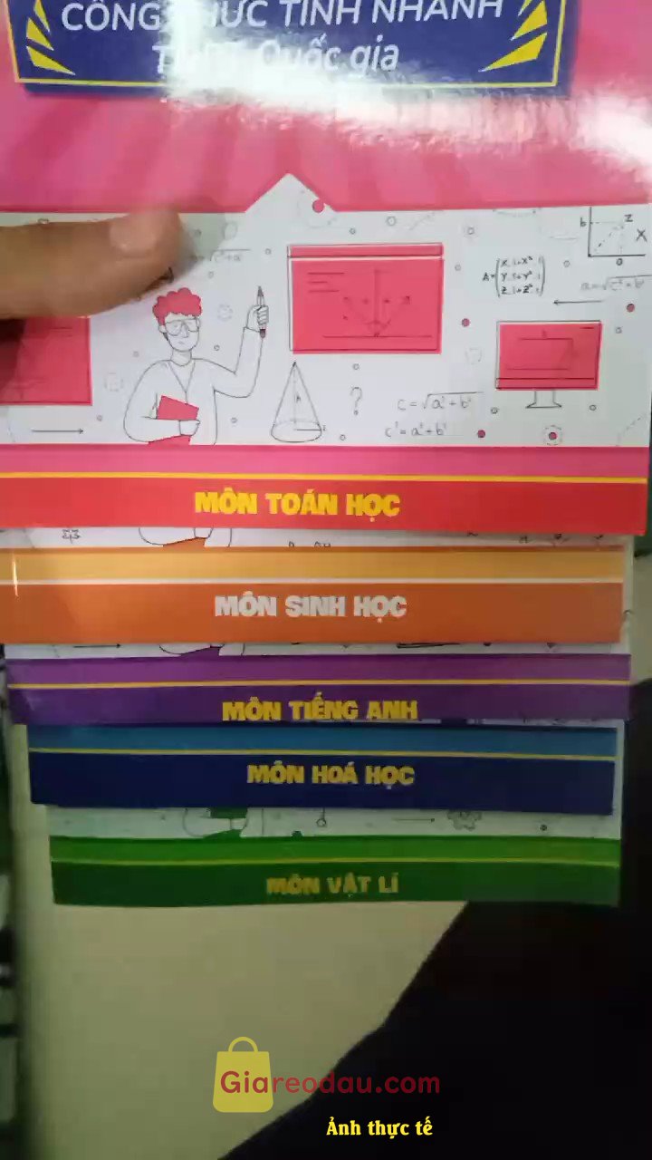 Giảm giá [Mã giảm 29%] Sổ tay hack điểm môn Sinh học Công thức tính nhanh Casio THPT- Quốc Gia Vuihoc.vn. sản phẩm tốt đầy đủ đóng gói chỉnh chu có tặng phiếu trắc. 