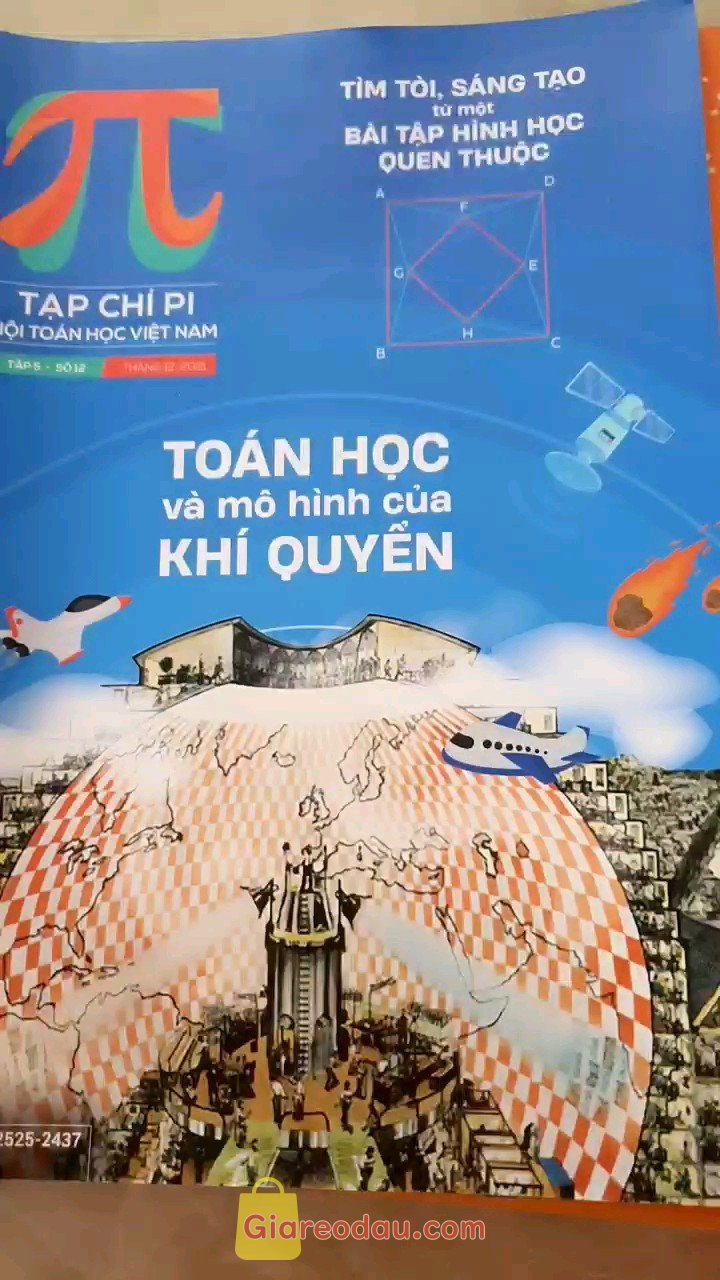 Giảm giá Tạp chí Pi - Hội Toán Việt Nam/Trọn bộ 10 cuốn - 12 số năm 2021. Thiết kế bắt mắt, ấn tượng.. Dành cho mọi đối tượng.. Đóng. 