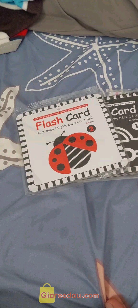 Giảm giá [Mã giảm 41%] Thẻ Flash card Việt Hà kích thích thị giác cho bé từ 0-1 tuổi theo phương pháp giáo dục sớm. Giao hàng nhanh, sản phẩm có hình in rõ nét, màu sắc sống động,. 
