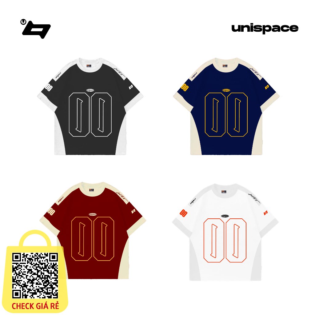 Áo thun Soccer phối local brand By UniSpace Our Ground