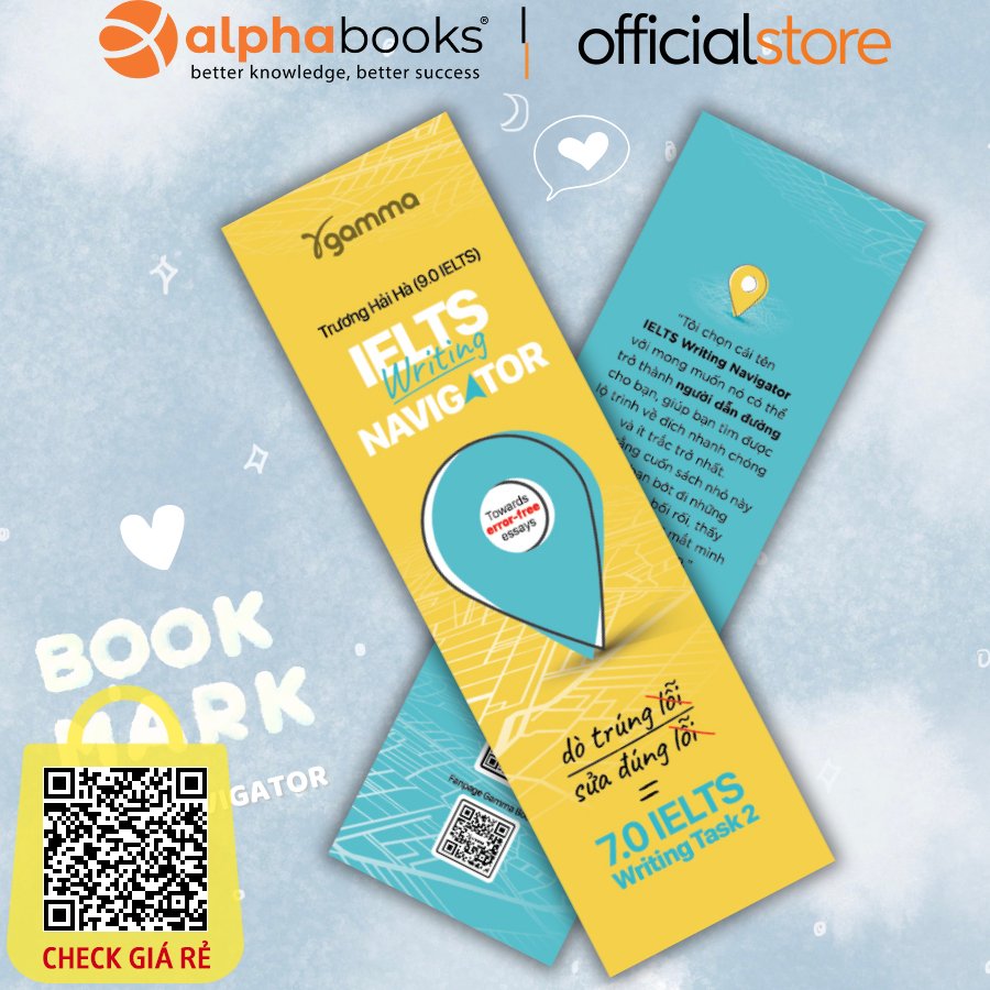 Bookmark IELTS Navigator - Ghi Dấu Trang Học (Alpha Books)