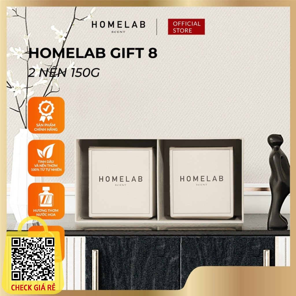 GIFT 8 - 2 NẾN 150G - HOMELAB