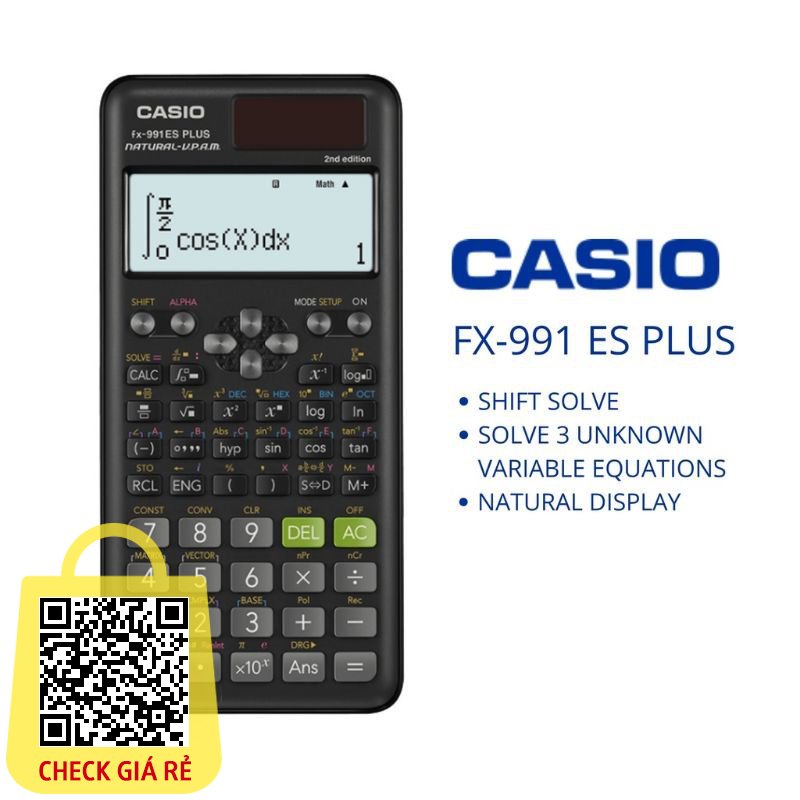 Máy Tính Cầm Tay Casio FX-991es plus