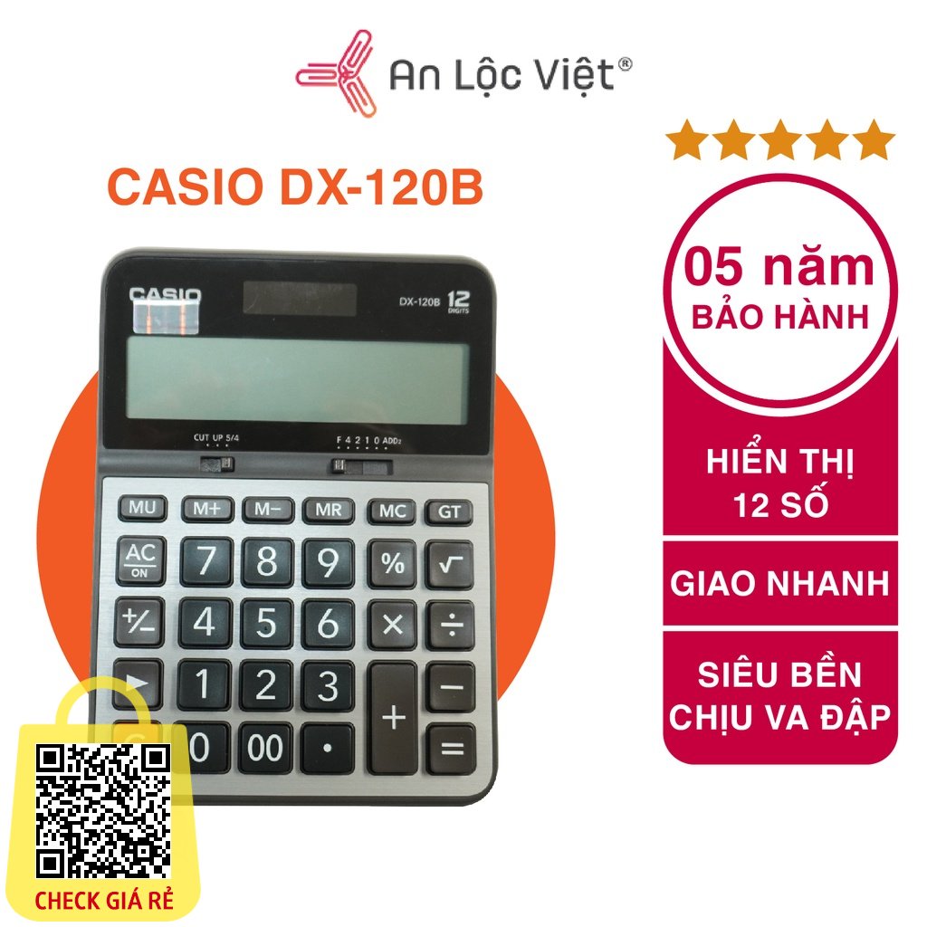 may tinh casio dx 120b chinh hang