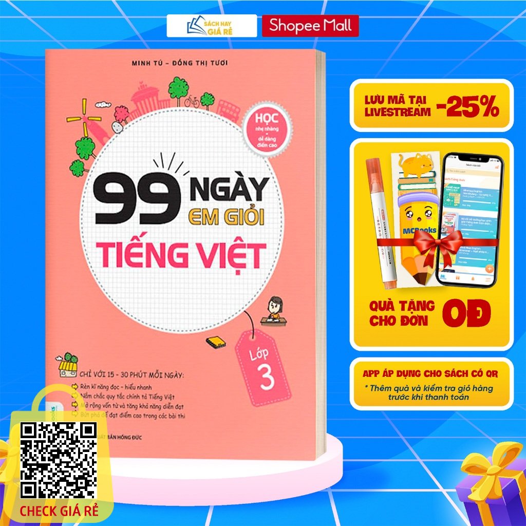 Sách 99 Ngày Em Giỏi Tiếng Việt Lớp 3