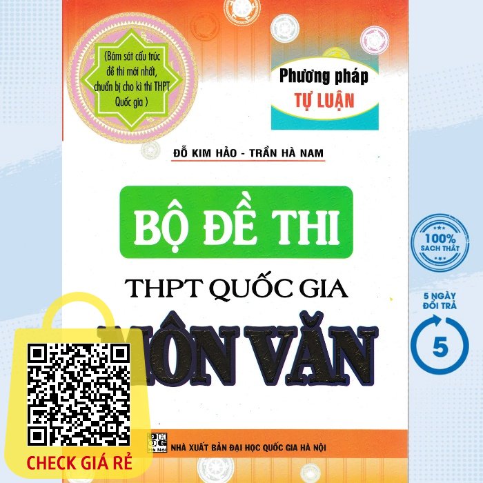 Sách Bộ Đề Thi THPT Quốc Gia Môn Ngữ Văn Phương Pháp Tự Luận (HA)