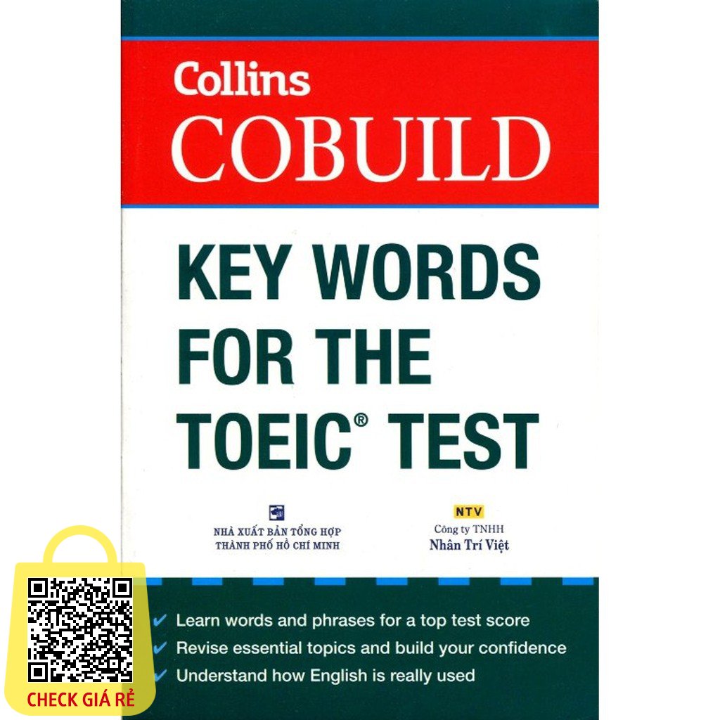 Sách Collins Cobuild Key Words For The TOEIC Test (Không CD) NTV