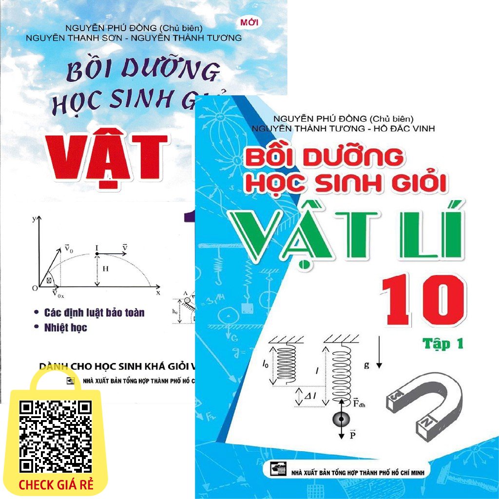 Sách Combo Bồi Dưỡng Học Sinh Giỏi Vật Lý Lớp 10 ( Tập 1+ Tập 2 )