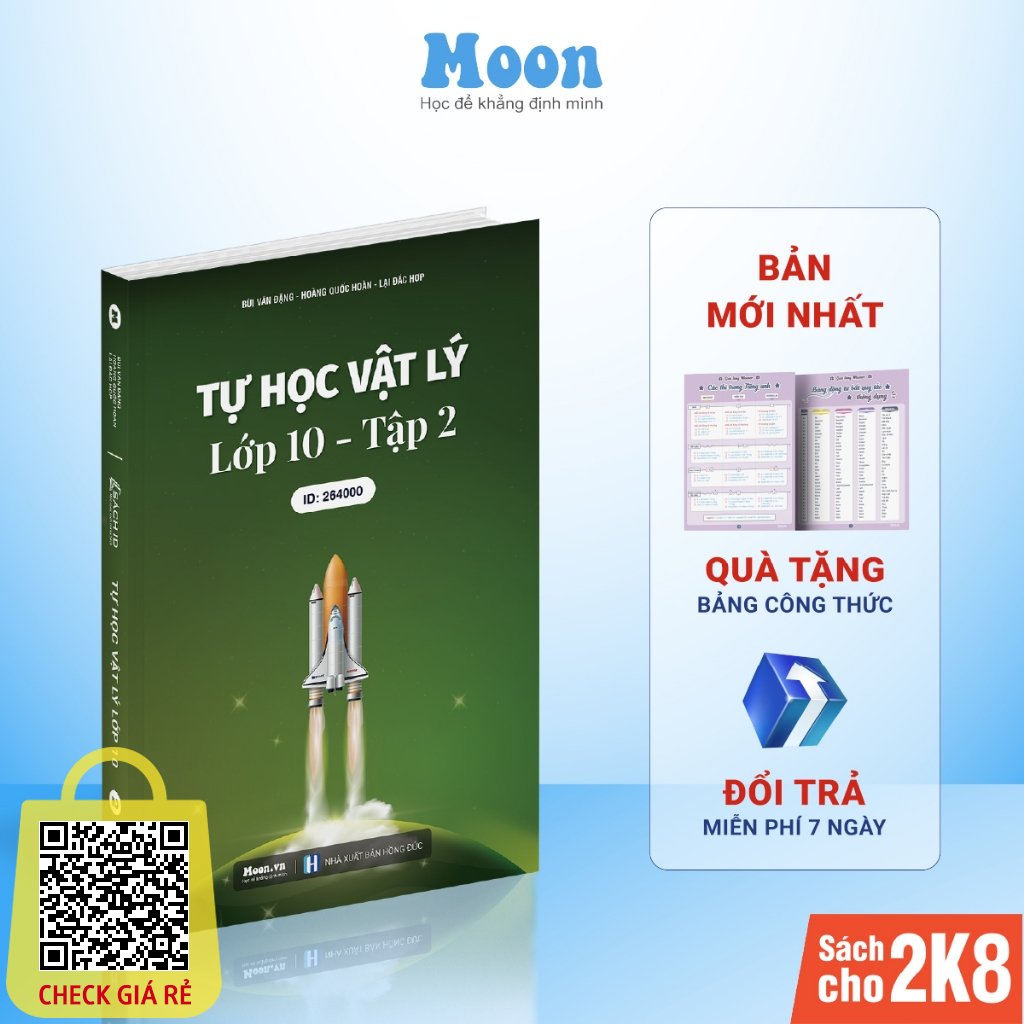 Sách Tự học Vật lý Lớp 10 Tập 2 Chương trình SGK mới | Sách ID