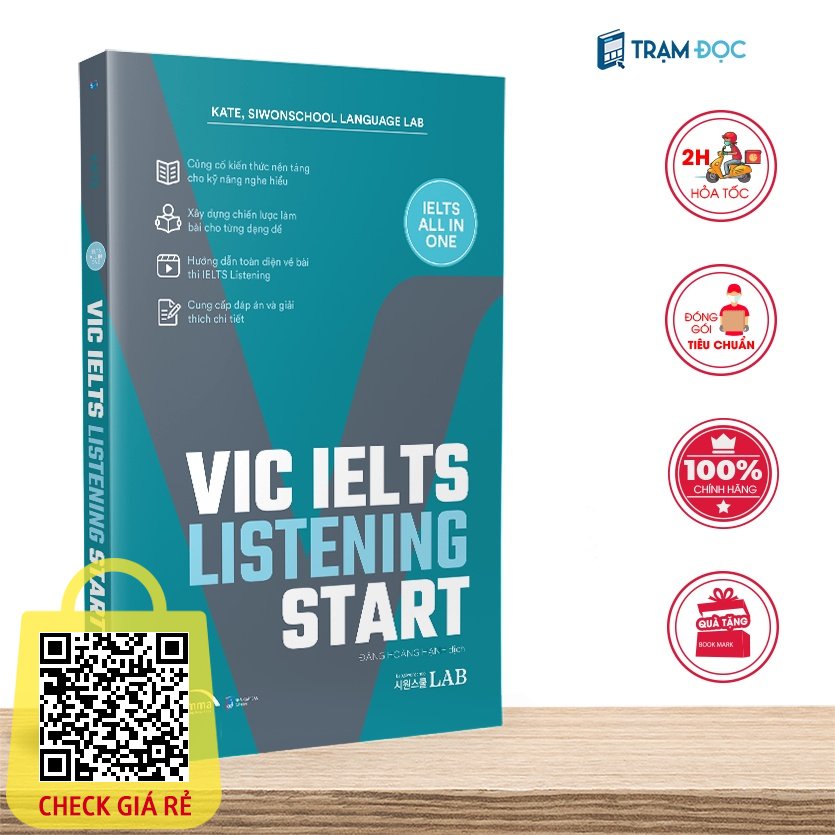 Sách VIC IELTS Listening Start